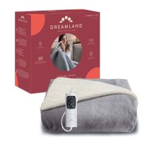 Couverture Chauffante Dreamland Pyjama Days Polaire Et Sherpa 6t150 W 160x120