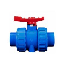 Simplicity - Pvc Ball Valve 2 Way Solvent Weld (glue) And Bsp (threaded) For Water Supply Pipe Fitting,dn15 (20mm)
