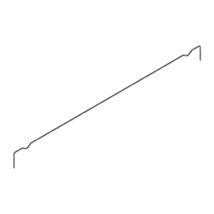 Fachteilerdraht 500 mm – Meta