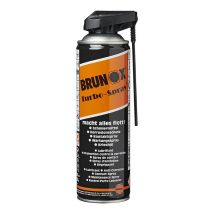 Brunox Turbo Spray 400 ml – Lubrificante anti-corrosione per metalli – Rimuove ruggine e residui – 97% principio attivo