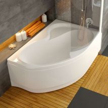 Ravak - Panel Frontal A 150 L Para Bañera Rosa Ii, 1500 Mm, Izquierda, Blanco Czk1200an0