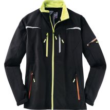 Softshelljacke Terrax Workwear Gr.xl Schwarz/limette Terrax