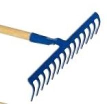 Rastrello Curvo Forgiato A 16 Denti - Senza Manico - 135041 - Revex
