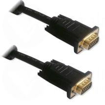 Cable Vga - Lineal - 10 M - Conectores Dorados - Macho/macho