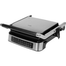 Lund Elektro-Tischgrill 2000W – LED-Panel – 356 x 348 x 155 mm – Edelstahl – 5 Funktionen – Überhitzungsschutz