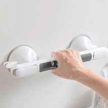 Barra De Agarre De Plástico Para Bañera, Barra De Agarre Con Ventosa Para Ducha, Barra De Agarre De Pared Con Ventosa Para Baño/inodoro, Manija De 