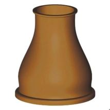 Sirius Gm 35x65 Cono Di Scarico Sanitario Marrone