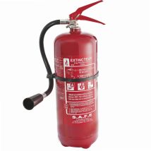 Maxter Feuerlöscher 6 kg – Stahl – 15 bar – Durchmesser 155 mm – Höhe 560 mm – Zertifiziert nach EN3-7