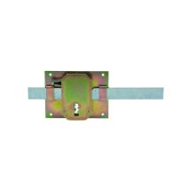 Cerradura de sobreponer No 94 rústica – 5 pulgadas – Palanca larga – Acabado bicromatado