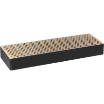 Muller – Pietra Affilatrice Diamantata 150x50mm – Utensili e Coltelli – Confezione in Legno con Piedini Antiscivolo