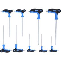 Brilliant Tools - T-griff-torx Mit Stirnlochbohrung-winkelstiftschlüssel-satz 9tlg. - Bt041200