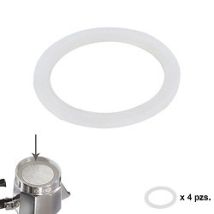 Oryx - Silikongummidichtung Aluminium Kaffeemaschine Klassisch / Induktion 9 Tassen (4 Stück)