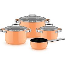Set Da 4 Pezzi Papya Orange Fusiontec Mineral Pro Wmf