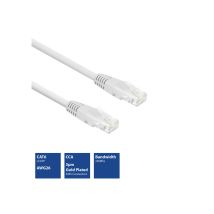 Eminent - U/utp Cat6 Câble Patch Réseau / 1 M / Blanc / M-m