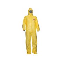 Schutzoverall Typ 3/4/5/6 Tychem 2000 C, Gelb, Unisex-größe: L - Dupont