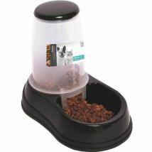 Mpets Distributore Di Crocchette Food Dispenser - Per Gatti E Cani - 1500ml - Blu