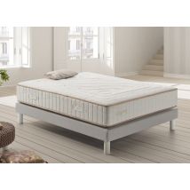 Simpur - Matelas 160x190 Elegance Relax Hauteur +/- 30 Cm Ressorts Ensachés Mousse Air Fresh 100% Transpirable