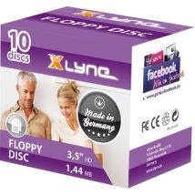 Xlyne Disquette 9010000 Pack De 10 Noir