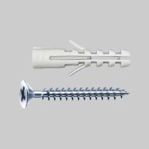 Tassello Con Vite Senza Bordo Av-tc Diametro 5x25 - Vite 4x3 Conf. Da 200 Pz