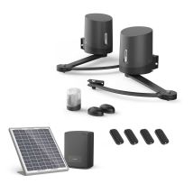 Motorización Para Puerta Batiente Avidsen Orane510 + Kit Solar + 2 Mandos A Distancia Adicionales (4 En Total)