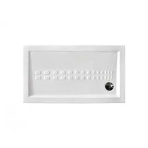 Ceramica Althea S.p.a. - Piatto Doccia 80x140 H.5 5 In Ceramica Bianco Lucido Ito Di