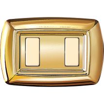 Tondo Placca Magic Plast 2p Oro- Elettrocanali- 10,0 Pz