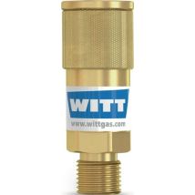 Conexión de manguera SK 100-1 – G 1/4" RH – Oxígeno – WITT – 150.061
