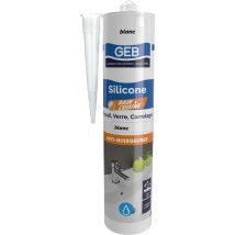 Geb 593350 Silicona De Sellado, Blanca, 310 Ml Geb