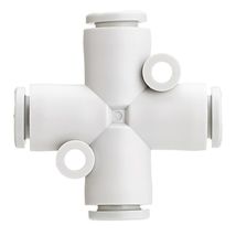 Adaptateur Tube À Tube Croisé Smc Kq2t Vers 6 Mm 6 Mm ( Prix Pour Sachet De 10 )