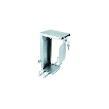 Roline Supporto Cpu Sotto-tavolo Argento Regolabile