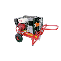 Lisam - Motocompressore A Benzina Lm 500/10 Con Motore Honda Da 5,5 Hp