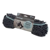 Henry Wag – Microfibre Noodle Glove Towel – 80 x 35 cm – Soft Cleaning Towel for Dogs