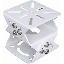Universal Security Camera Bracket 3 Axis Adjustable Bracket Solid Metal Base Connector Suitable For Installing Cctv Cameras