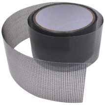 Strong 3-layer Adhesive And Waterproof Fiberglass Coating, Wire Mesh Repair For Screen Window And Screen Door, Tear Holes, Screen Repair Kit