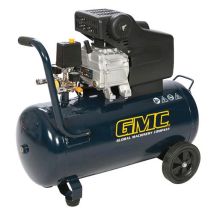 Compressore Ad Aria Elettrico Gmc 50 Litri 1500w Motore 2hp Gac1500 Pro In Esposizione
