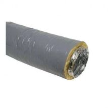 Aldes Condotto Isolato Rinforzato Argento 6 Metri 125 Mm