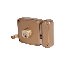 Cerradura UCEM 4125 – Pintada – Picaporte y palanca con doble vuelta de llave – Ideal para puertas de acceso
