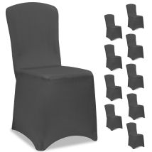 Detex Chair Covers Stretch Slipcovers For High-back Dining Chairs Oeko-tex Certified Washable & Reusable Ideal For Christmas, Weddings, Parties 