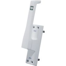 Fuhr - Accionamiento De Puerta 970 Din Izquierda Aluminio Blanco 50mm Varilla Redonda 10mm