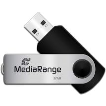Mediarange Mr911 Laufwerk Flash Usb 32 Gb Usb Typ-a / Micro-usb 2.0 Schwarz, Silber