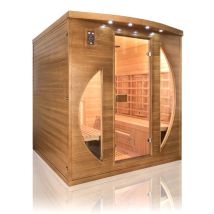 Sauna Infrarossi 4 Posti Spectra Con Cromoterapia