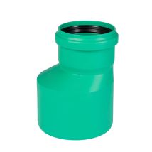 Raccord d'évacuation PVC – Réduction KG2000-R, DN/OD 160/110 – Forme du raccord, Diamètre tube liquide/gaz, Largeur, Configuration raccord, 