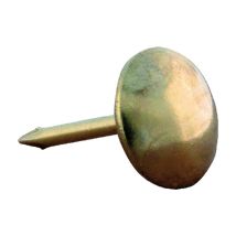 Bullette Per Tappezziere Mm 9 - Pz 25 Ottonate Lisce