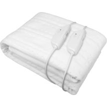 Surmatelas Chauffant King Size Medisana - Hu 676 Xxl - 2 Éléments De Commande, 150 X 160 Cm, 4 Réglages De Températures, Lav