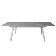 Gardissimo Ausziehbarer Aluminium-gartentisch / Ausziehtisch "eterno", Silber, 216 / 297 X 100 Cm (l X B)