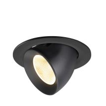 Encastré Downlight Numinos Gimble L Intérieur 3000 K 20° Ip20 Rond Noir - Slv - 1009721