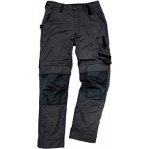 Excess Professional Workwear - Excess Arbeitshose Champ, Gr. 54, Schwarz/schwarz
