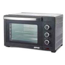 Zephir Forno Elettrico 33lt Ventilato 1600w Silver Zhc33s