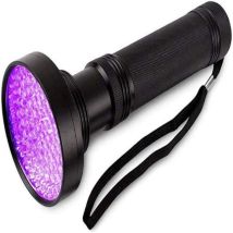 Leistungsstarke Uv-taschenlampe Mit 100 Leds, Schwarzlicht-uv-taschenlampe, Uv-detektor Für Tierurinharz