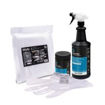 Errecom Kit Pulizia Climatizzatori, Include Clima-net 1l Detergente Pulizia Unità Interna E Filtri, Cover Protettiva Wally, A/c Tabs 40 Pastiglie 